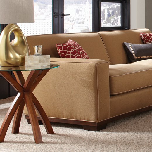 beige sofa with carpet for living in Atlanta Hwy Dallas, GA 30132